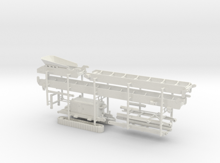 1/50th tracked folding conveyor belt 3d printed