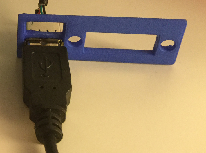 A1200 Rear Expansion port cover DVI and USB 3d printed 