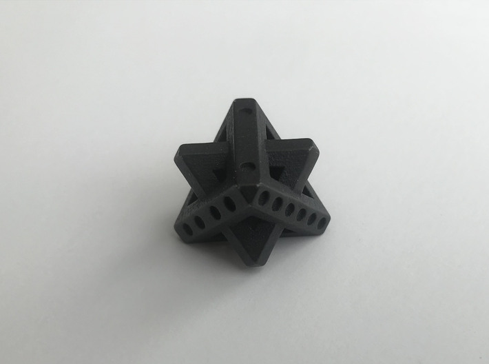 Duo-Tet Stagger (Metal) 3d printed 