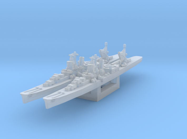 Agano cruiser (Axis &amp; Allies) 3d printed