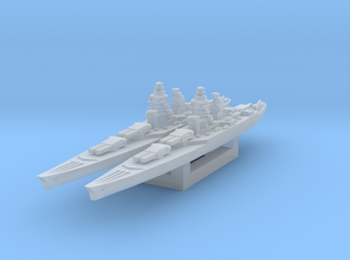 Richelieu battleship 1/4800 3d printed