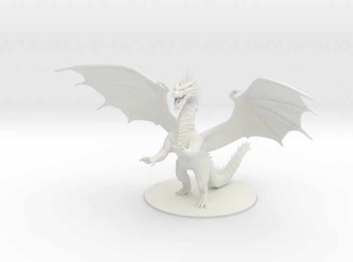 Ancient Red Dragon - Colossal Sized 3d printed 
