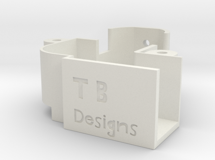 Tamiya tank turret traverse gearbox cover 3d printed