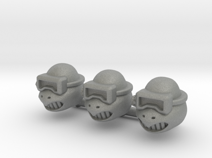Turly Gang Tertius Head - Multisize 3d printed