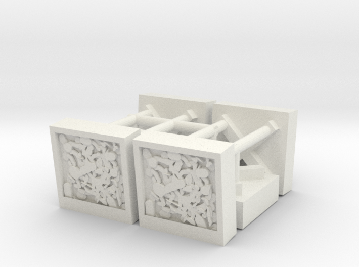 6x DDR Pflanzkübel Beton • GDR Planter Concrete 3d printed
