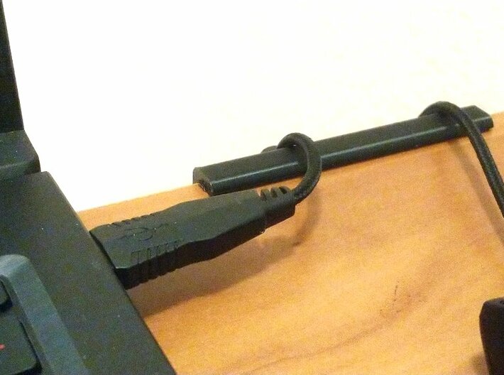 Round Edge Wrist Saver for Desk (100mm Long) 3d printed 