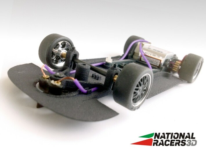 3D Chassis - NINCO Ford GT (AW/SW) 3d printed 