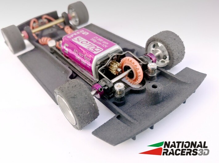 Chassis - Ninco Nissan 350Z (Combo) 3d printed 