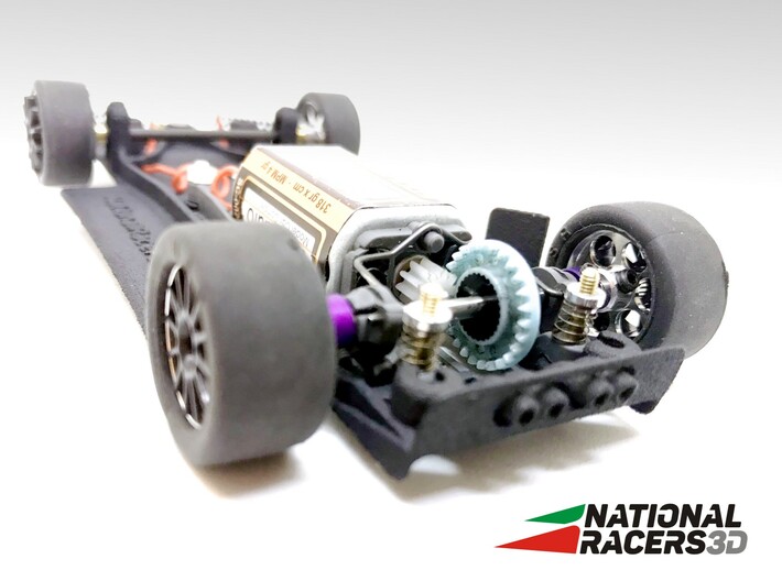 3D Chassis - NINCO McLaren GTR (Combo) 3d printed 