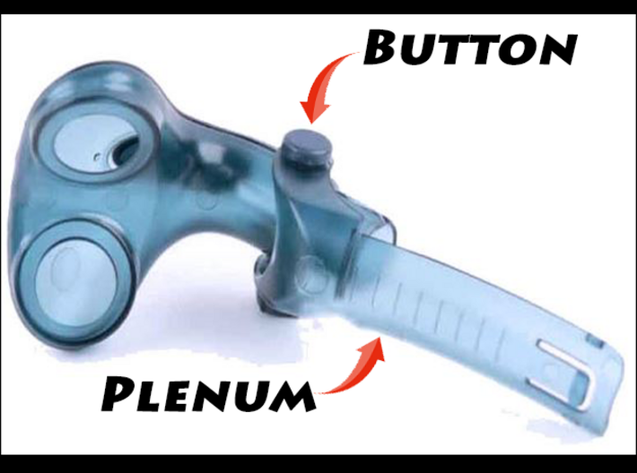 Combo (Plenum + Button) - Puritan Bennett/Covidien 3d printed 