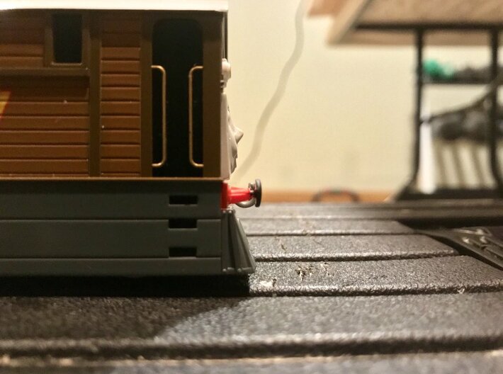 Bachmann Toby Cowcatcher Insert OO / HO 3d printed Side view
