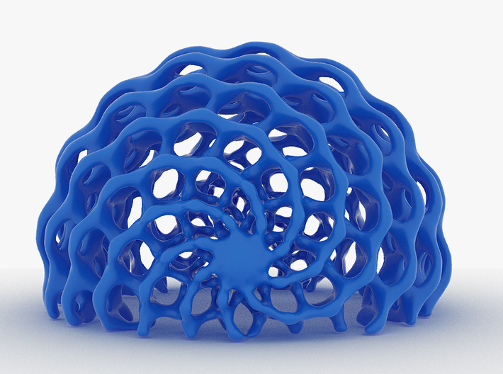 Generative Dome Lattice 3d printed 
