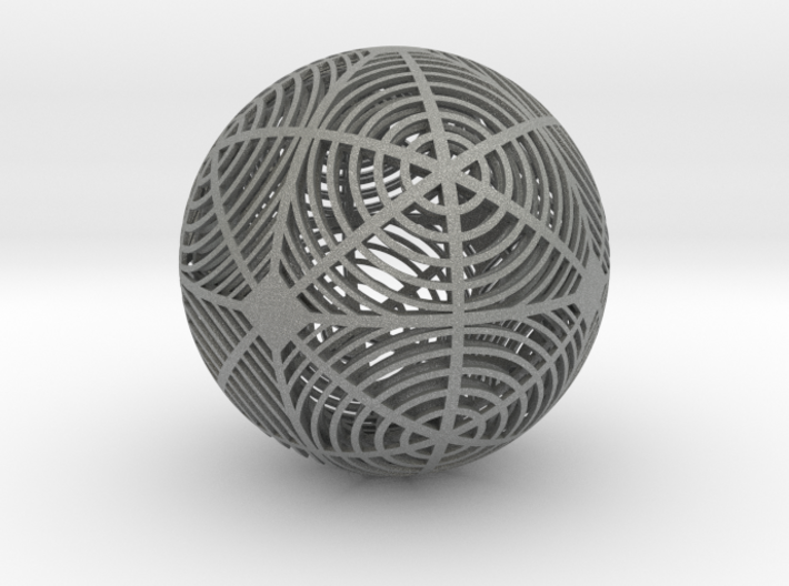 Moiré Sphere 3d printed