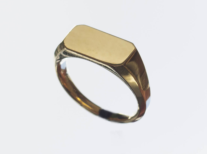 UNISEX Pinky Ring Multiple Sizes 3d printed 
