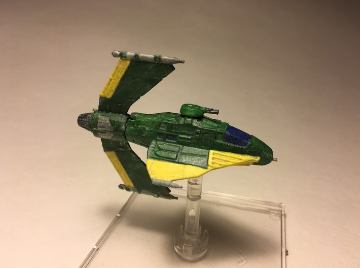 Skipray Blastboat 1/270 (Movable wings and Turret) 3d printed 