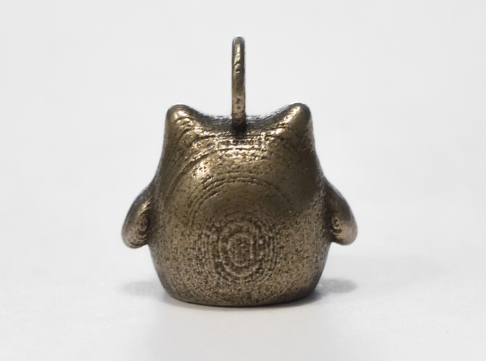 Owl Keychain 3d printed 
