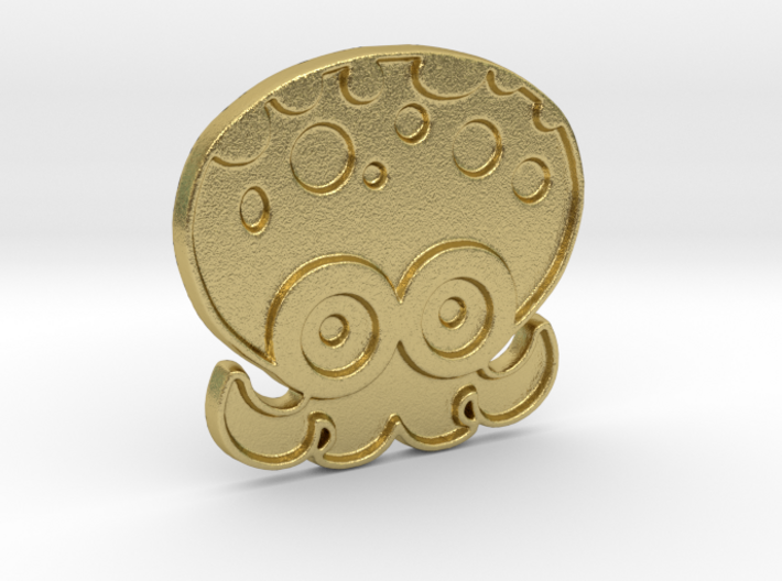 Splatoon Octoling Octo Pin 3d printed