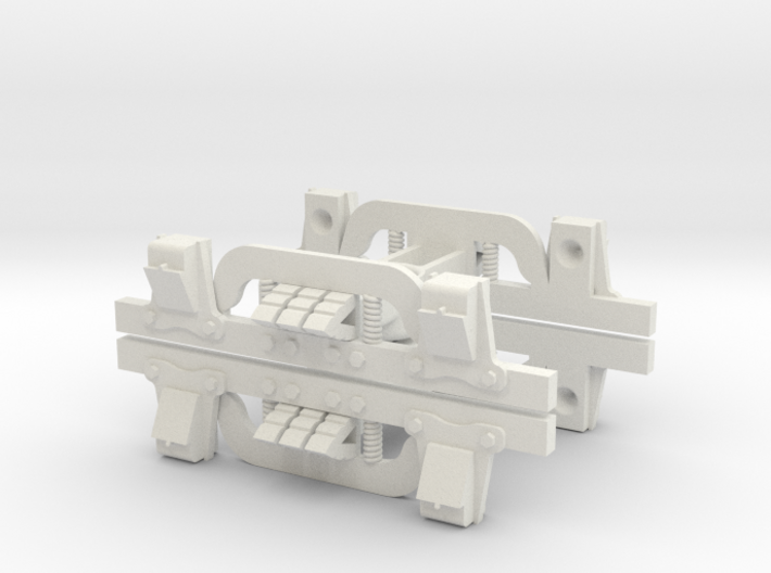 On30 small passenger car truck 3d printed