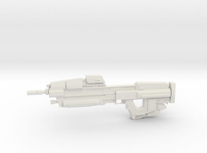 1:6 Miniature MA37 Assault Rifle - HALO 3d printed