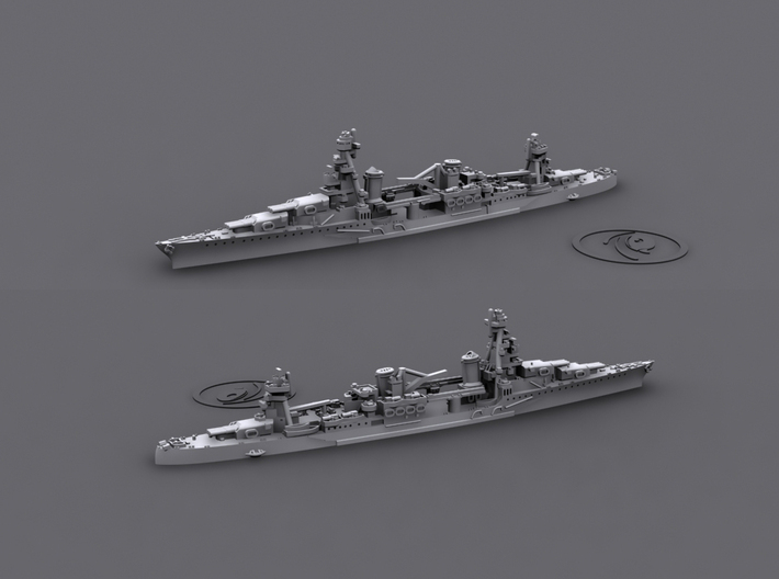 1/1800 US CA27 Chester[1942] 3d printed Computer software render