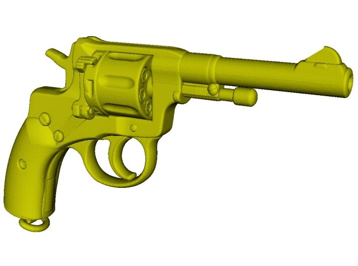 1/3 scale Nagant M1895 revolver x 1 3d printed
