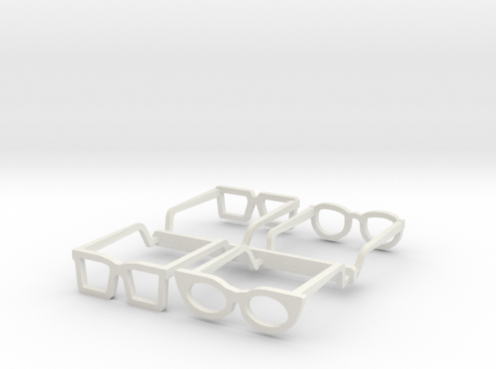 Eyeglasses in 1/10 3d printed