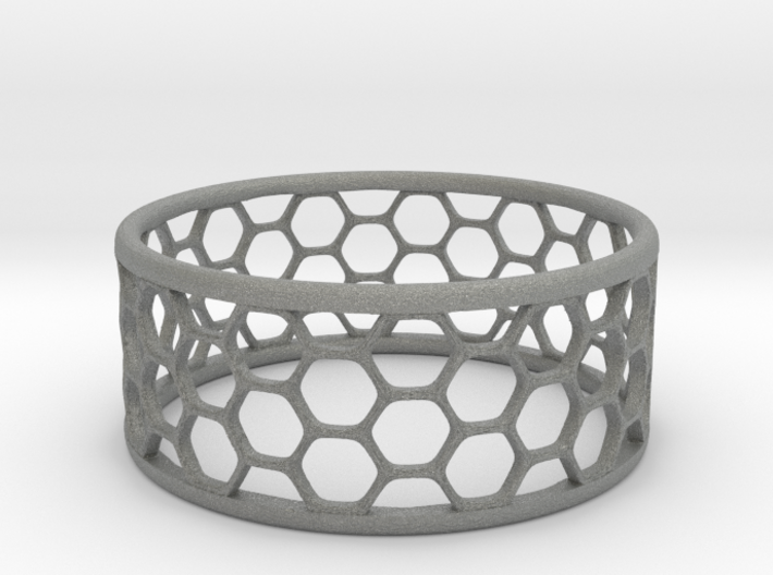Hexagonal Ring 3d printed