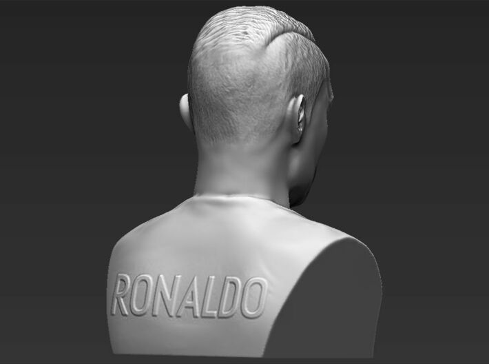 Cristiano Ronaldo bust  3d printed 