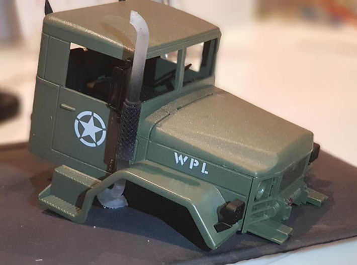 WPL Truck Exhaust Pipe 3d printed Just paint and weather to your liking.