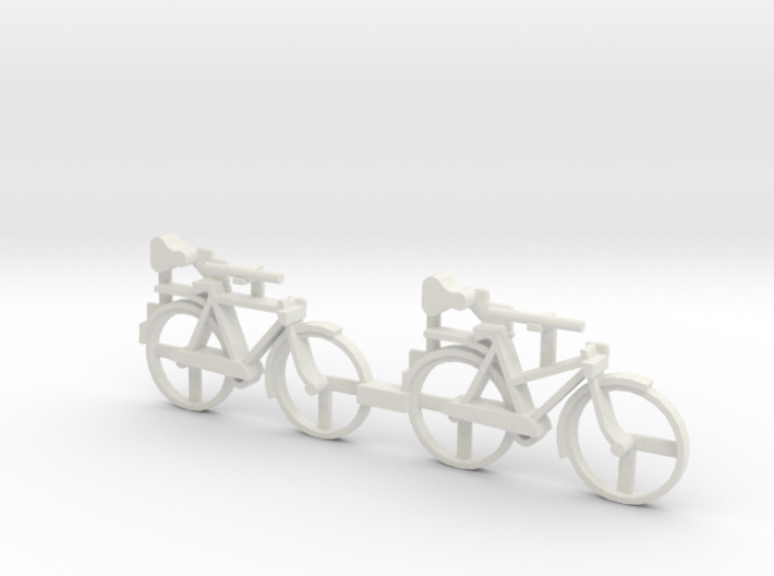 S Scale Bicycles 3d printed This is a render not a picture