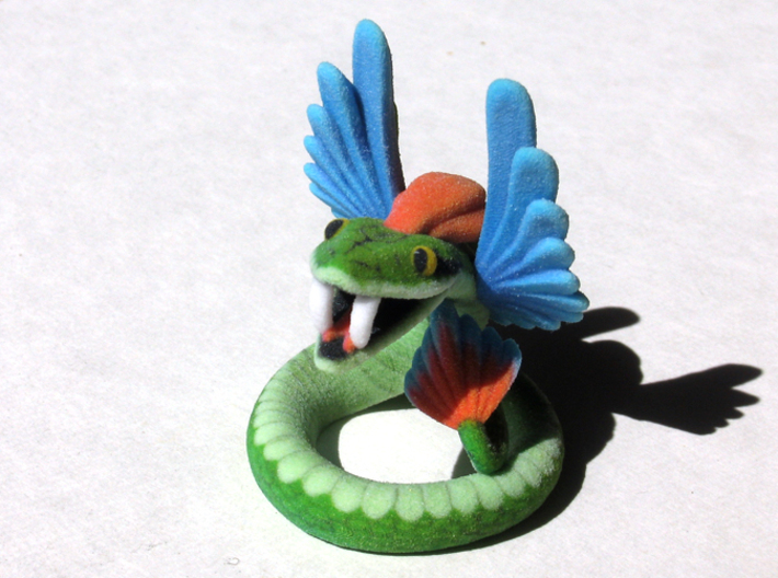 Quetzalcoatl 3d printed 