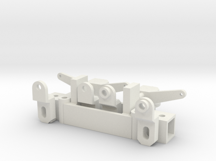 Front axle for chassis 50mm, scale 1:15 3d printed