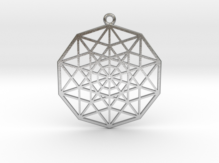 5D Hypercube 3d printed