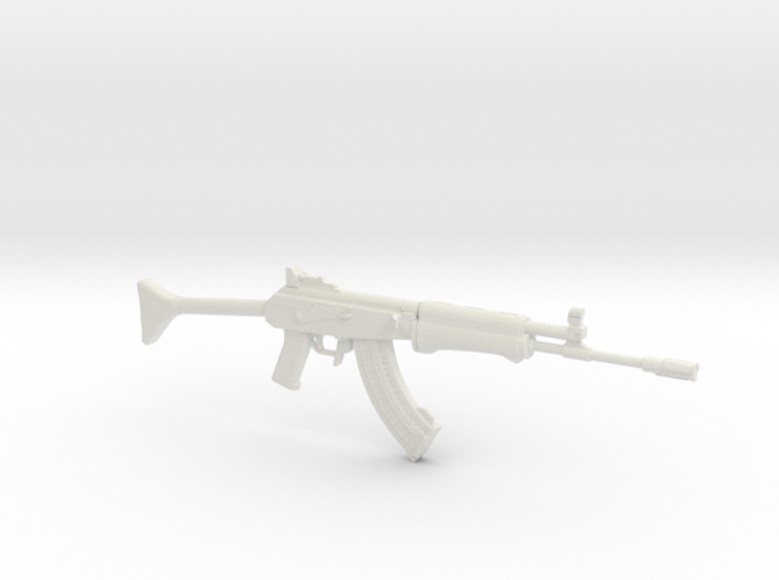 1:6 Miniature RK62 Assault Rifle 3d printed