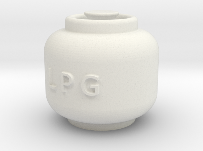 Printle Thing Propane Cylinder 01 - 1/24 3d printed