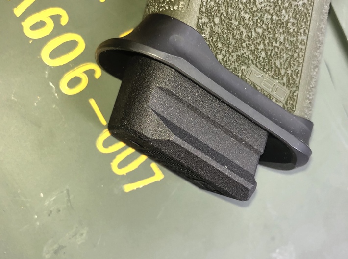 Magazine base plate for Glock 19 on Glock 17 Mag 3d printed 