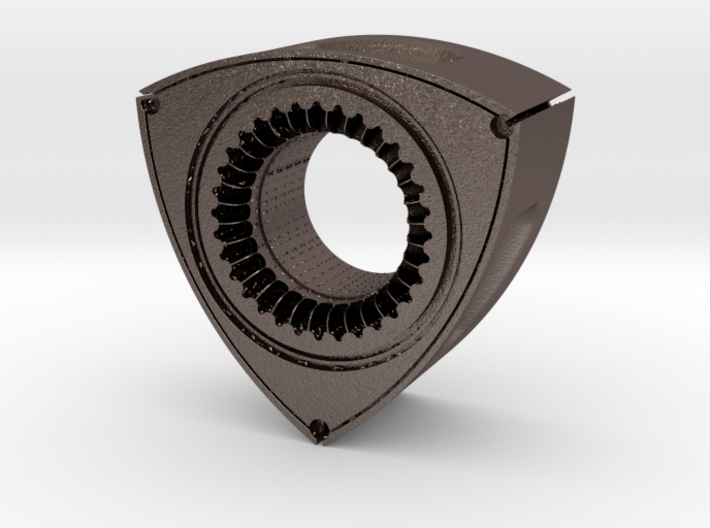 Hollow Rotor with Hexagon Core 3d printed