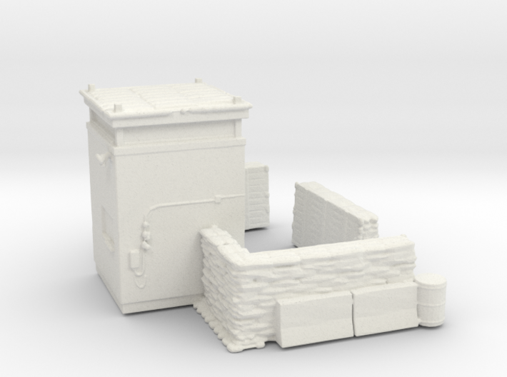 Concrete Watchtower 3d printed