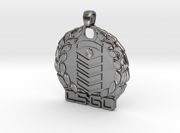 CS:GO - Silver Elite Master Pendant 3d printed 