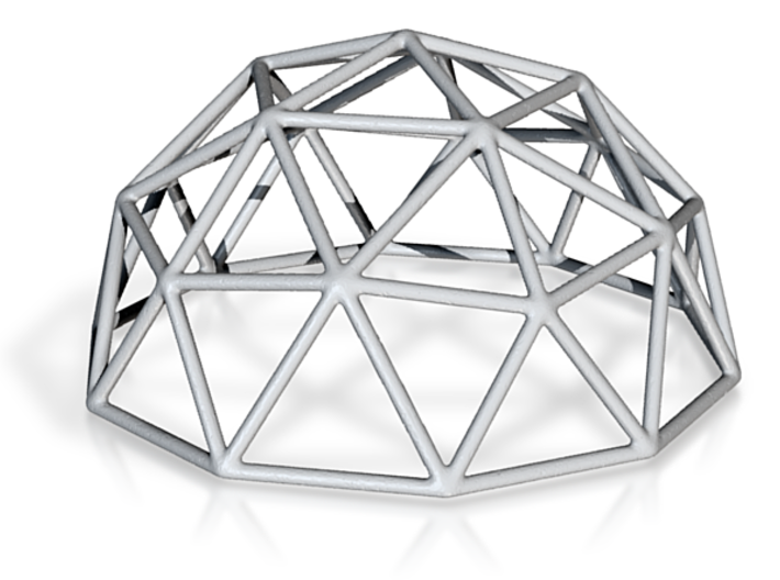geodesic 2V half sphere dome 3d printed Generic Render