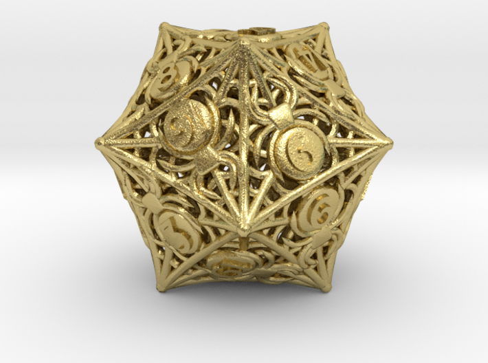 D20 Balanced - Spiders 3d printed
