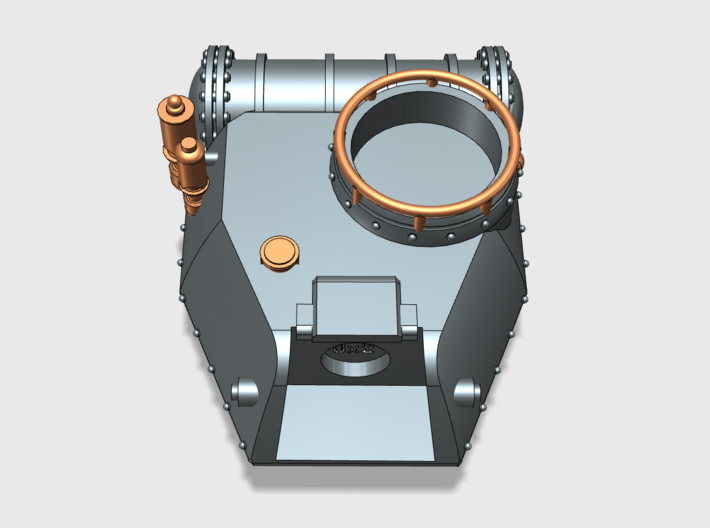 Base - Vegaram Steamruss Turret 3d printed 