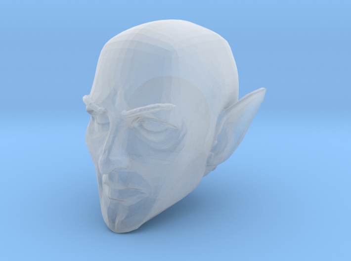 Elf Cleric Head Bald 1 for Mythic Legions 2.0 3d printed Recommended