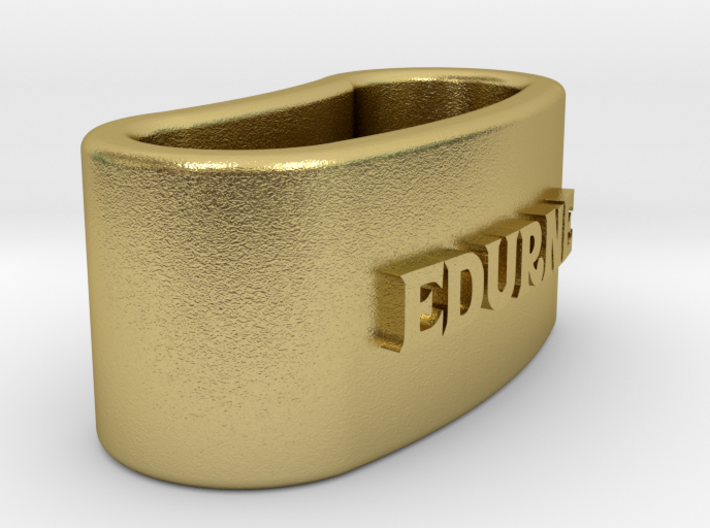 EDURNE 3D Napkin Ring with lauburu 3d printed