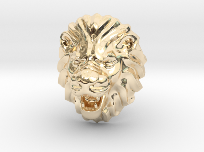 LION RING SIZE 9 1/4 3d printed