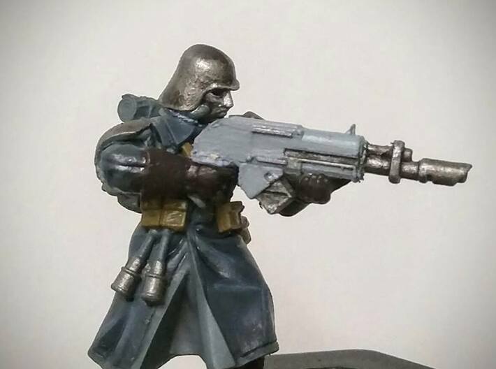 Necromunda Lasgun (10 pack) 3d printed A painted Maccabian Janissary from Remi Solanke