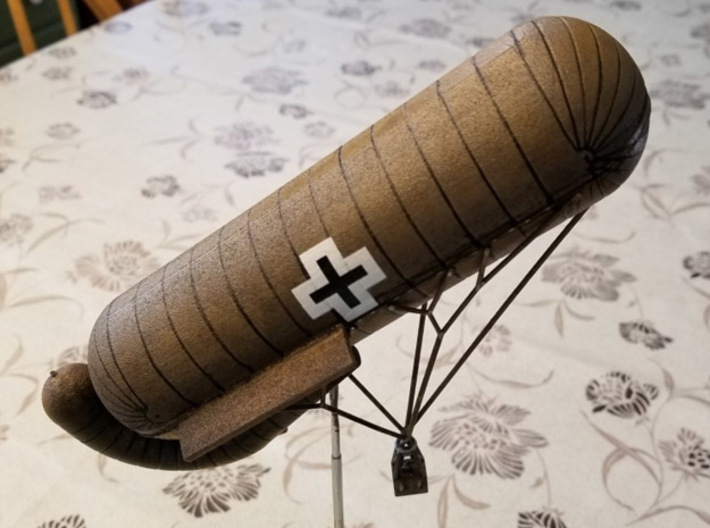 Parseval-Siegsfeld &quot;Drachen&quot; Kite Balloon 3d printed Photo and paint job courtesy David &quot;clipper1801&quot; at wingsofwar.org