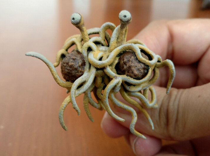 (Armada) Flying Spaghetti Monster 3d printed 