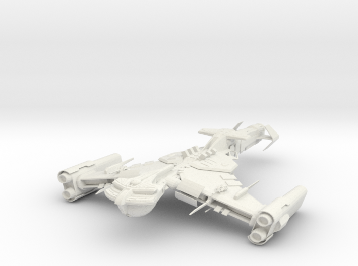 Klingon Mjolnir Class BattleCuiser 3d printed