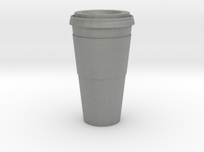 1/12 Scale Paper Coffee Cup 3d printed